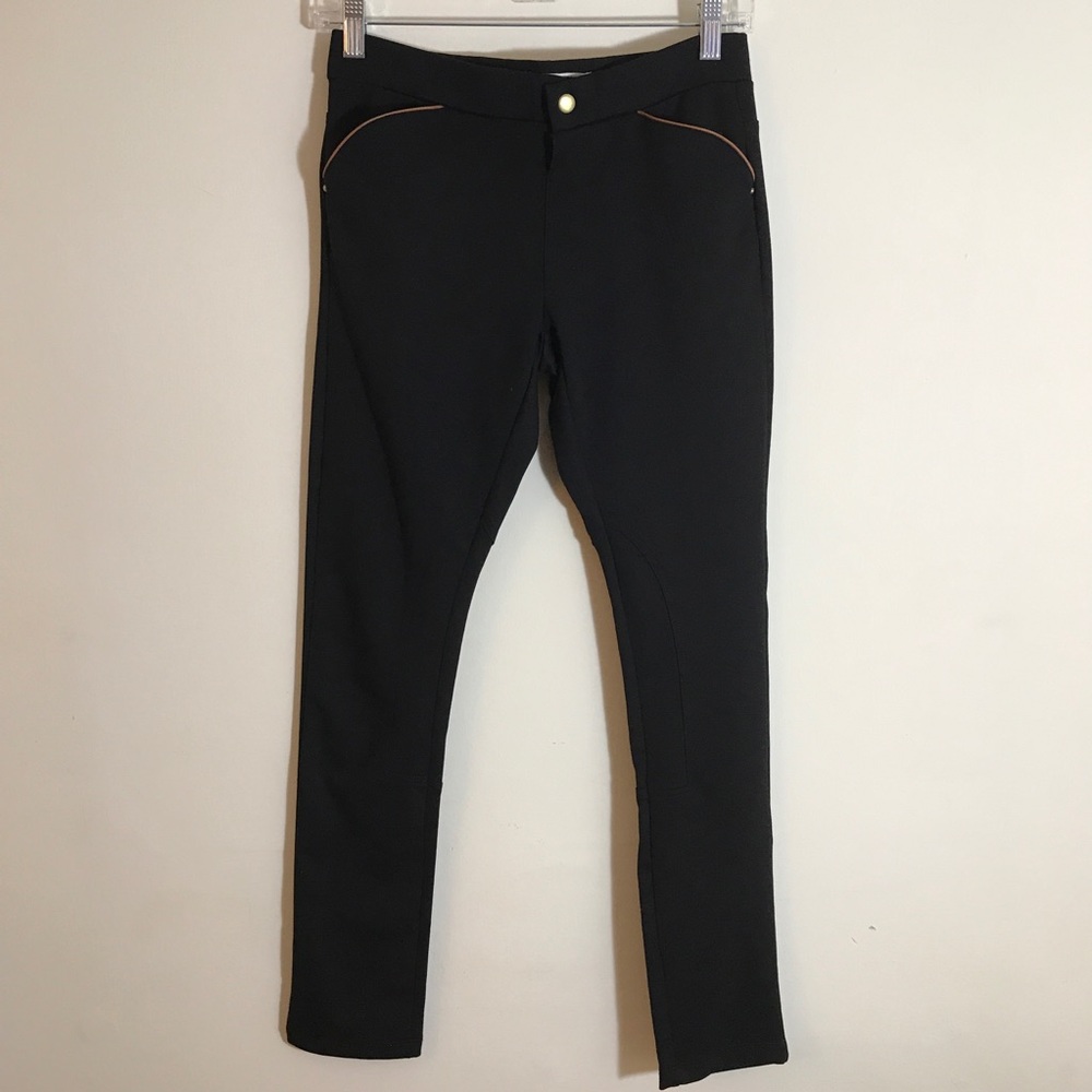Zara Girls Black Riding Pants